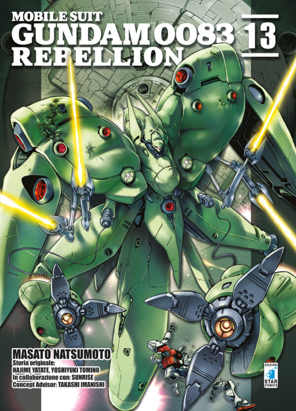 Libro Rebellion. Mobile suit Gundam 0083 di Masato Natsumoto; Hajime Yatate; Yoshiyuki Tomino - ean 9788822620064 - Star Comics