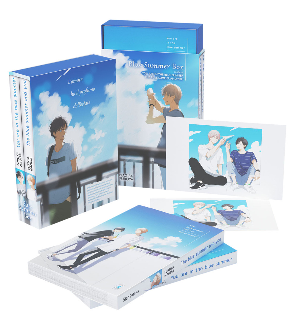 Libro Blue summer box: You are in the blue summer-The blue summer and you di Nagisa Furuya - ean 9788822621337 - Star Comics