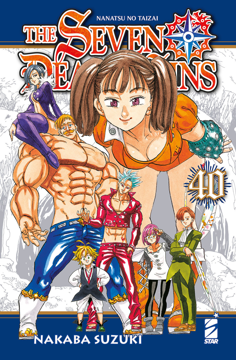 Libro seven deadly sins di Nakaba Suzuki - ean 9788822622174 - Star Comics