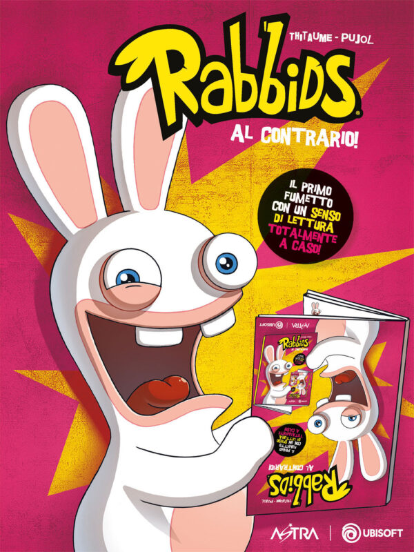 Libro Al contrario! Rabbids di Thitaume; Romain Pujol - ean 9788822628794 - Star Comics