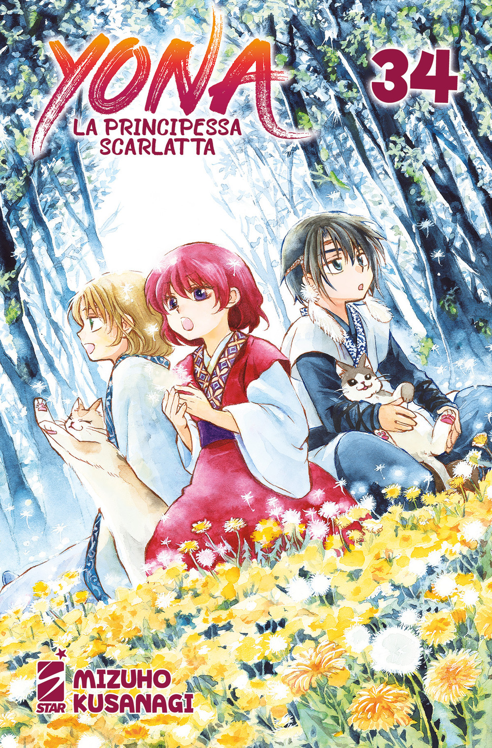 Libro Yona la principessa scarlatta di Mizuho Kusanagi - ean 9788822629760 - Star Comics