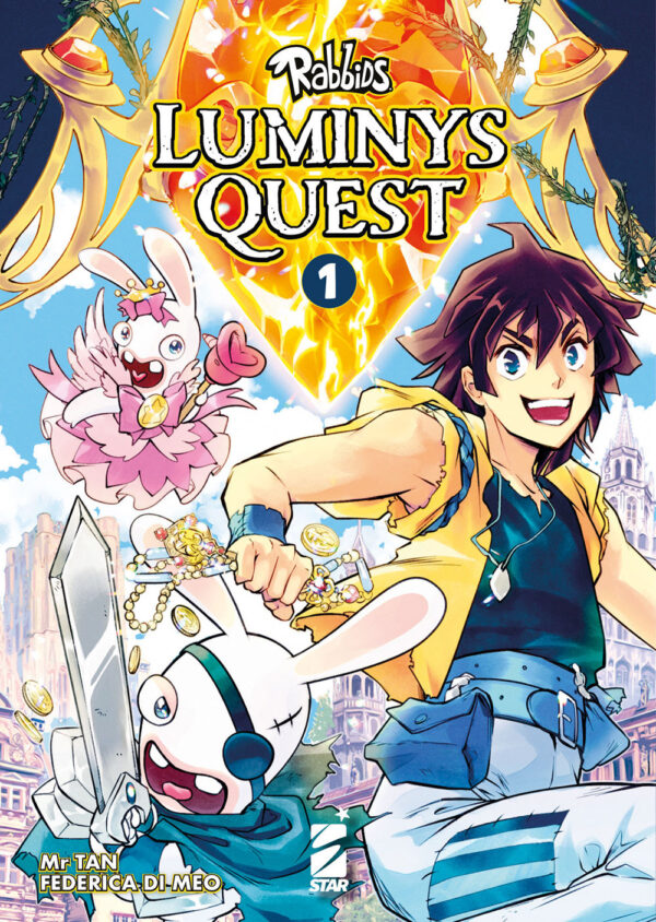 Libro Luminys quest. Rabbids di Mr Tan - ean 9788822636645 - Star Comics