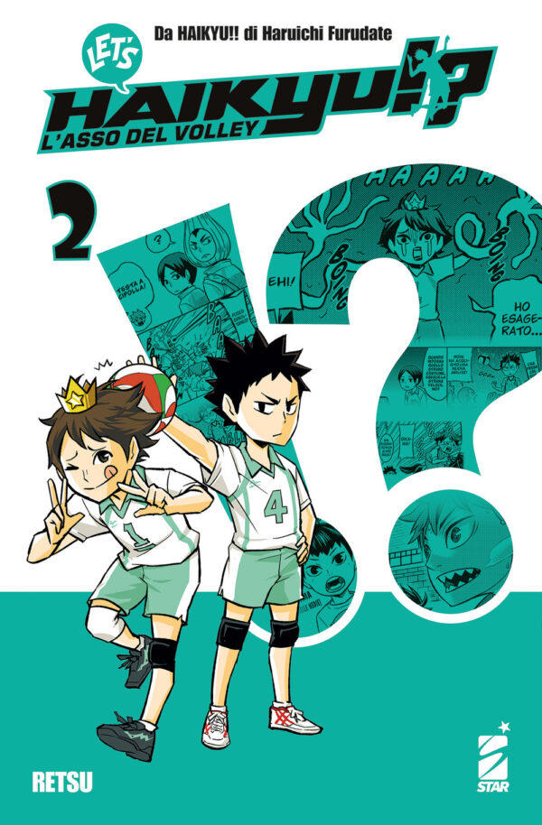 Libro Let's haikyu!? L'asso del volley di Haruichi Furudate - ean 9788822640932 - Star Comics