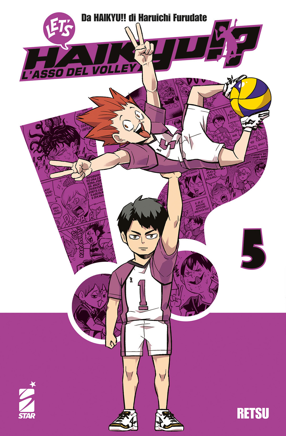 Libro Let's haikyu!? L'asso del volley di Haruichi Furudate - ean 9788822645272 - Star Comics