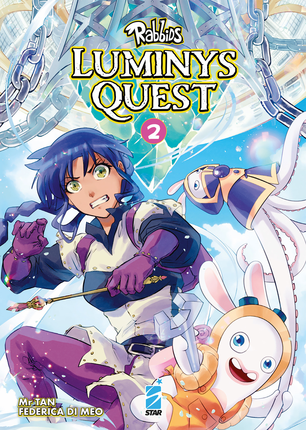 Libro Luminys quest. Rabbids di Mr Tan - ean 9788822648310 - Star Comics