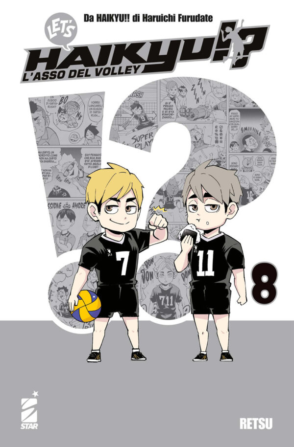 Libro Let's haikyu!? L'asso del volley di Haruichi Furudate - ean 9788822650184 - Star Comics