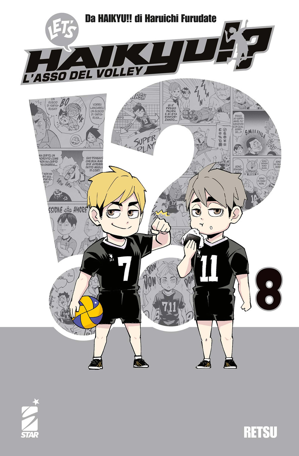 Libro Let's haikyu!? L'asso del volley di Haruichi Furudate - ean 9788822650184 - Star Comics