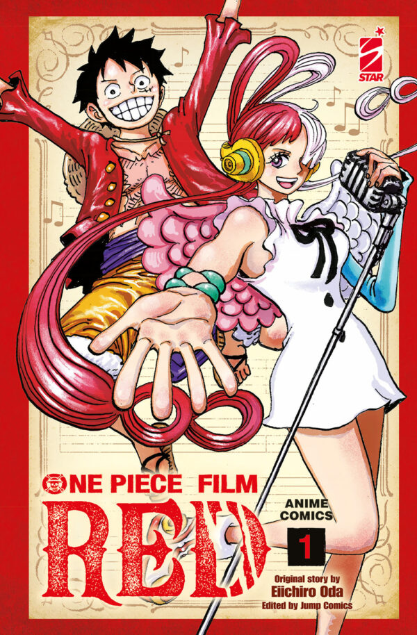 Libro One piece film Red. Anime comics di Eiichiro Oda - ean 9788822650566 - Star Comics