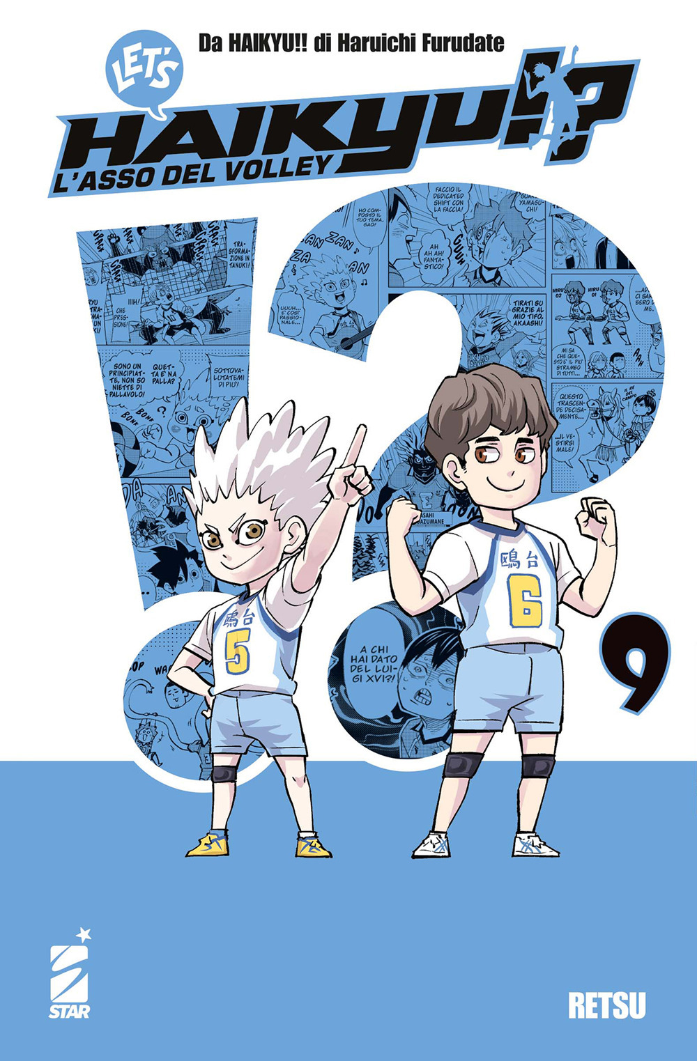 Libro Let's haikyu!? L'asso del volley di Haruichi Furudate - ean 9788822650962 - Star Comics