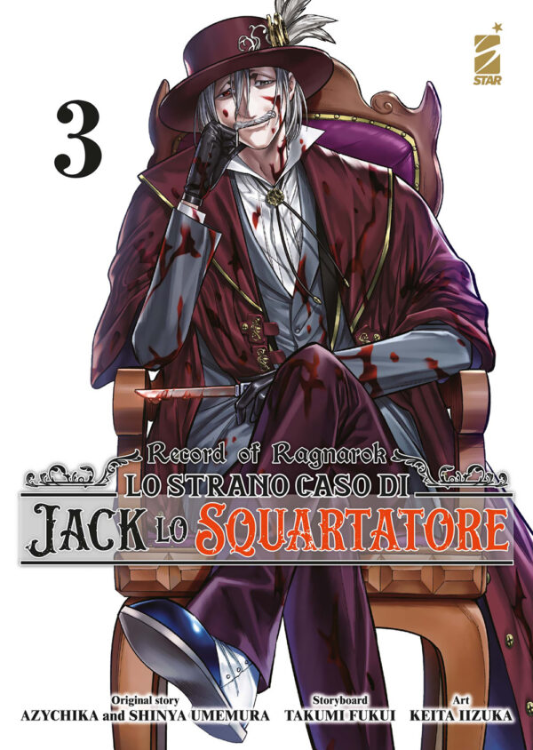 Libro Record of Ragnarok. Lo strano caso di Jack lo squartatore di Takumi Fukui; Shinya Umemura - ean 9788822652997 - Star Comics
