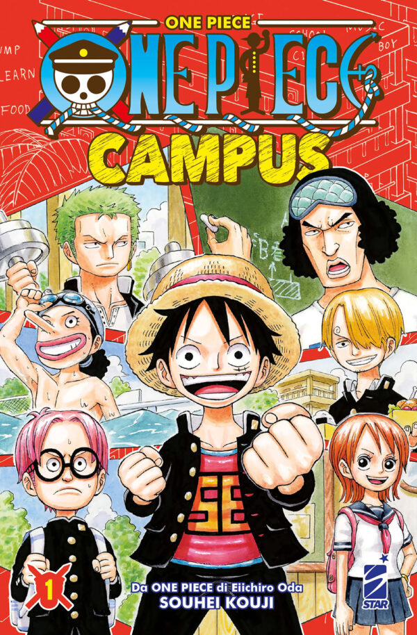 Libro One piece campus di Eiichiro Oda; Souhei Kouji - ean 9788822661975 - Star Comics