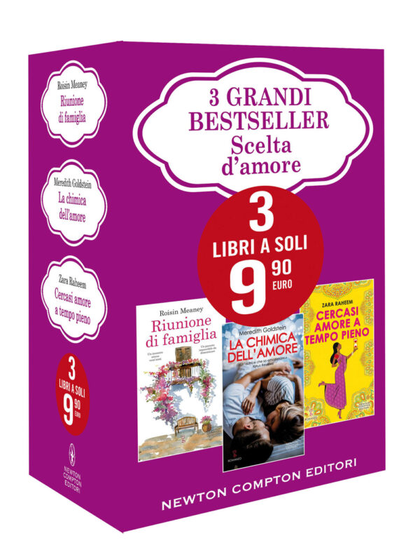 Libro Scelta d'amore: Riunione di famiglia-La chimica dell’amore-Cercasi amore a tempo pieno di Roisin Meaney; Zara Raheem; Meredith Goldstein - ean 9788822746627 - Newton Compton Editori