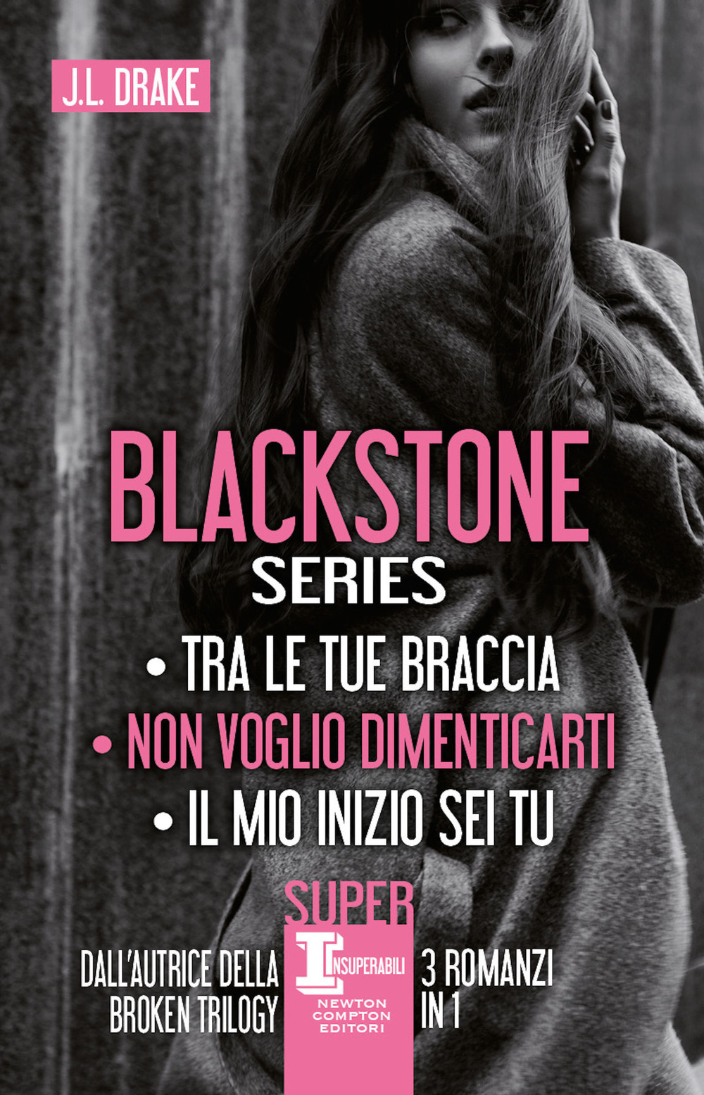 Libro Blackstone series: Tra le tue braccia-Non voglio dimenticarti-Il mio inizio sei tu di J. L. Drake - ean 9788822754790 - Newton Compton Editori