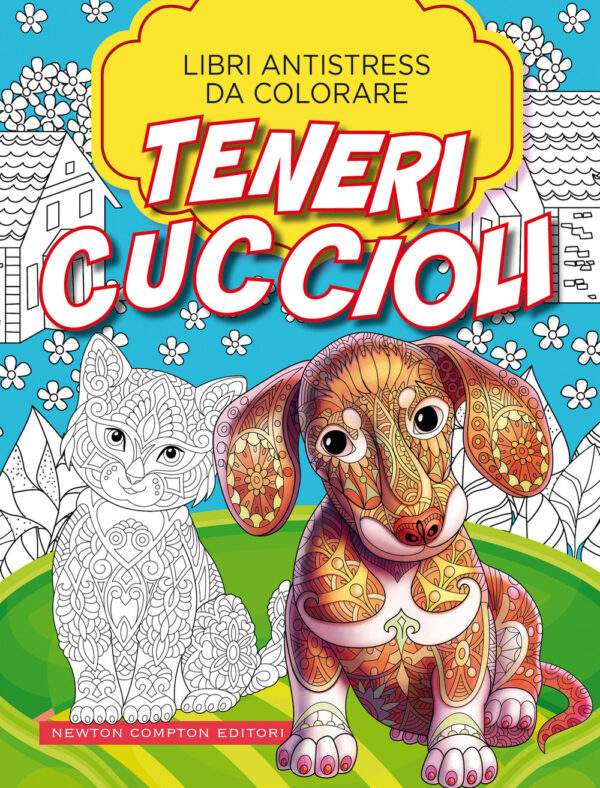 Libro Teneri cuccioli. Libri antistress da colorare di  - ean 9788822755698 - Newton Compton Editori