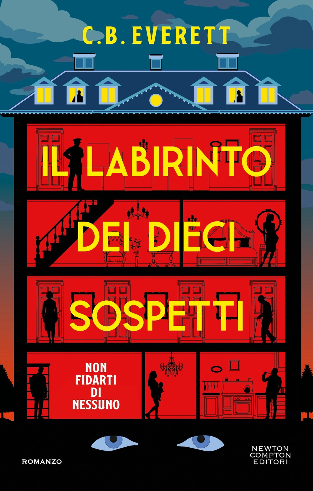 Libro labirinto dei dieci sospetti di C. B. Everett - ean 9788822783134 - Newton Compton Editori