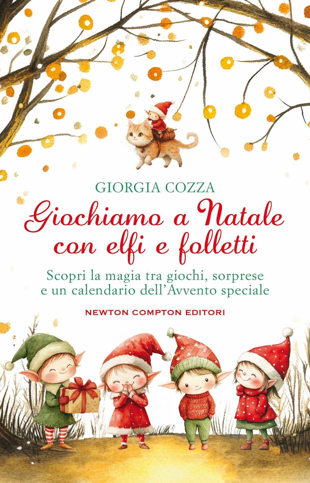 Libro Giochiamo a Natale con elfi e folletti di Giorgia Cozza - ean 9788822794574 - Newton Compton Editori