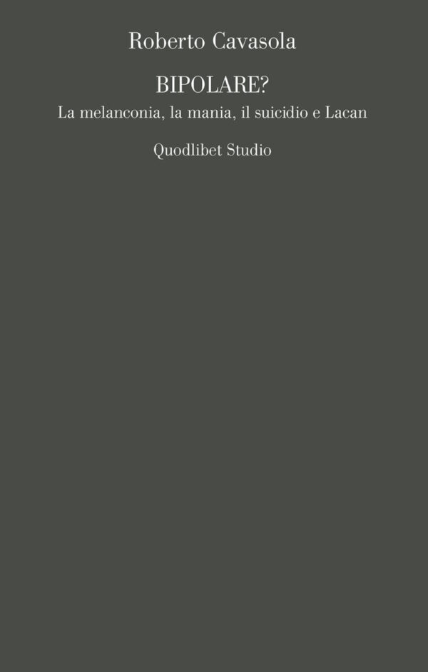 Libro Bipolare? La melanconia