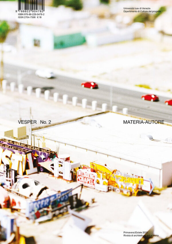 Libro Vesper. Rivista di architettura