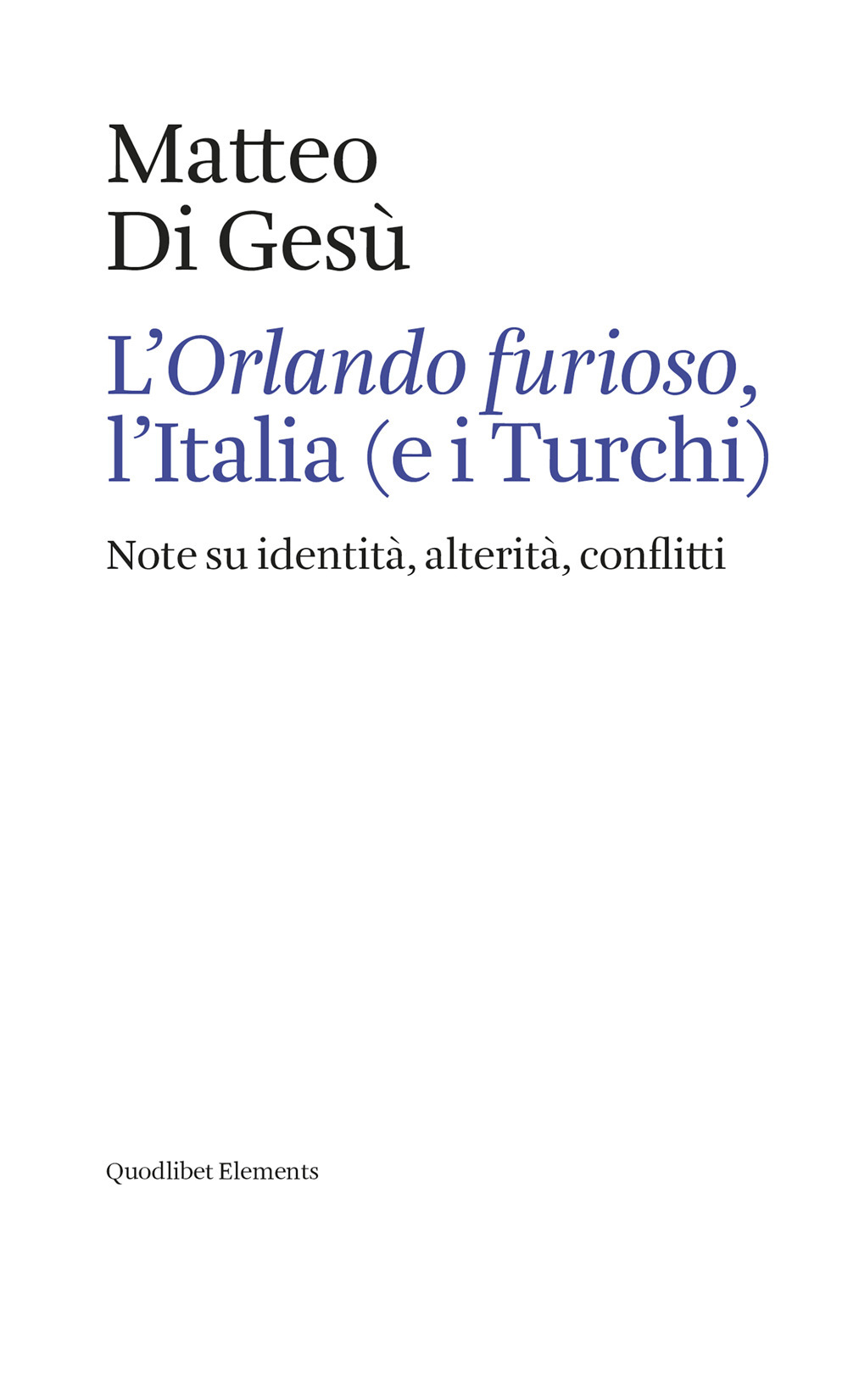 Libro «Orlando furioso»