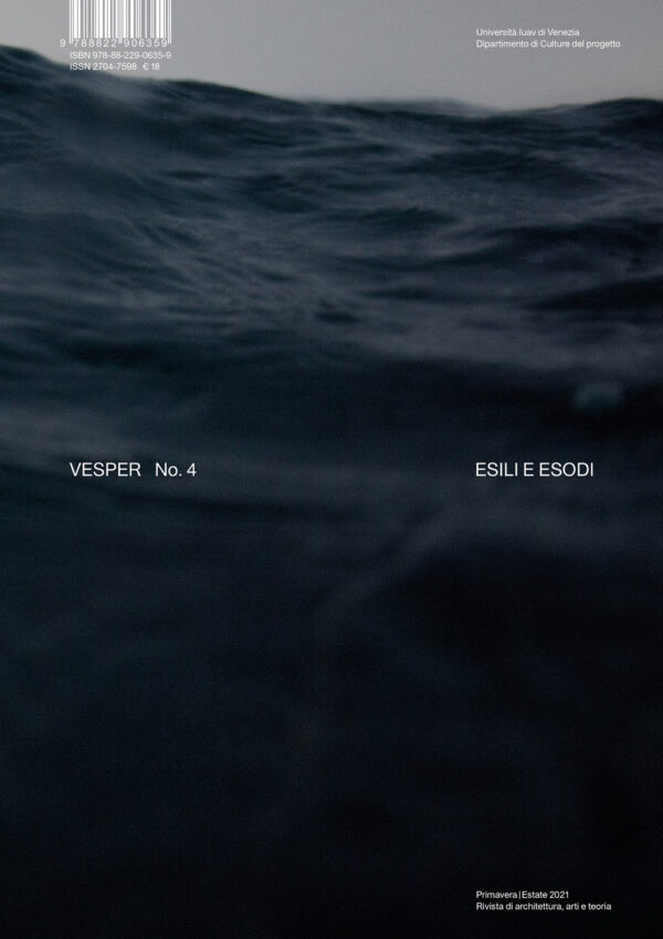 Libro Vesper. Rivista di architettura