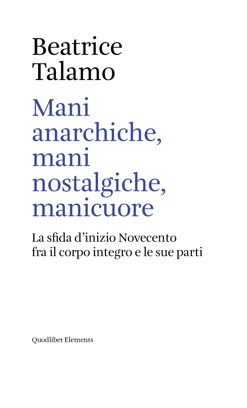 Libro Mani anarchiche