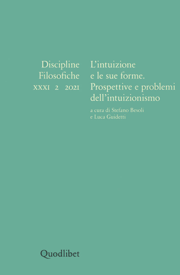 Libro Discipline filosofiche di  - ean 9788822908438 - Quodlibet