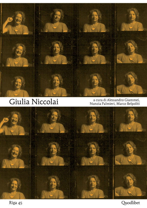 Libro Giulia Niccolai di  - ean 9788822908629 - Quodlibet