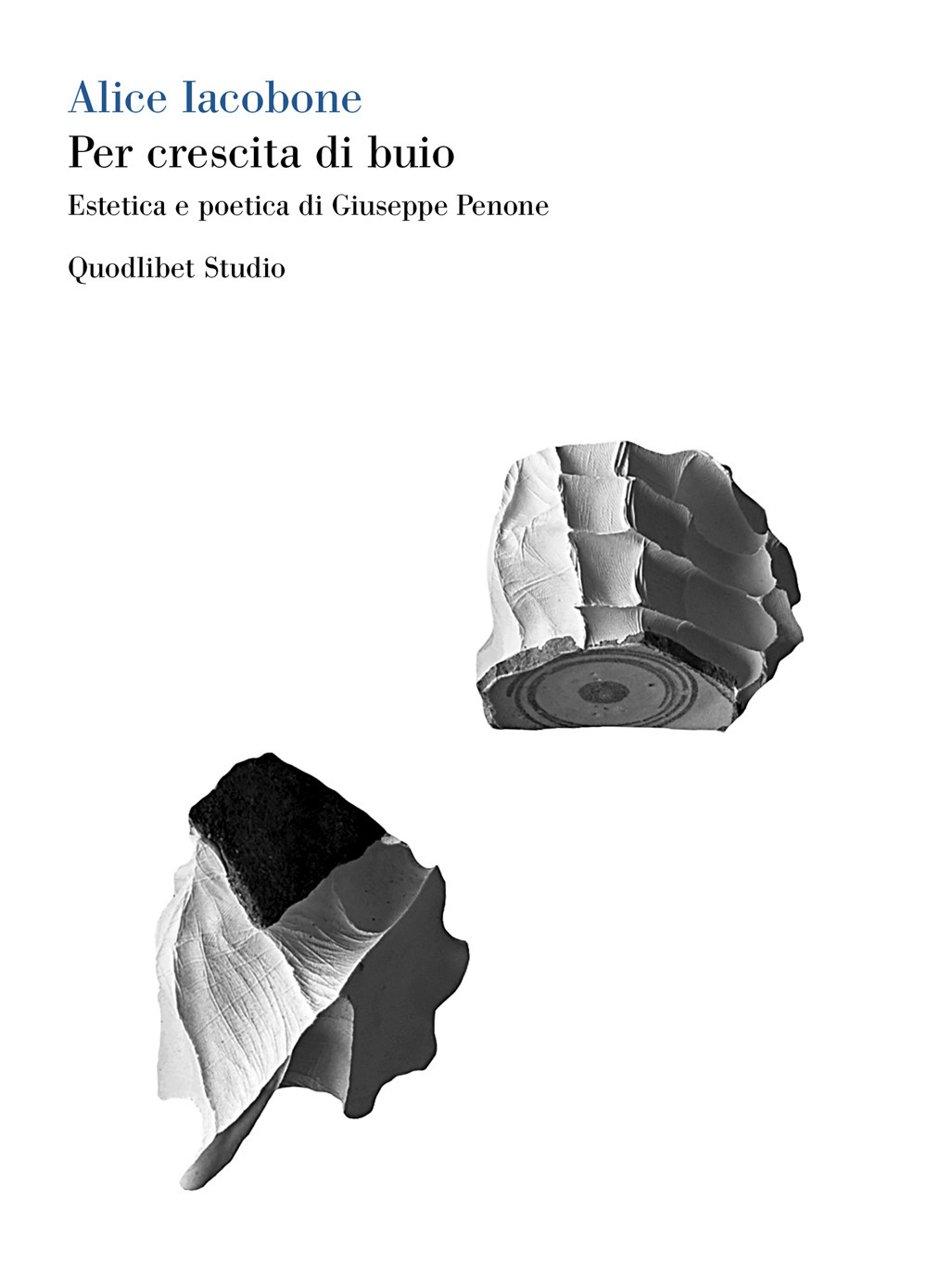 Libro Per crescita di buio. Estetica e poetica di Giuseppe Penone di Alice Iacobone - ean 9788822920911 - Quodlibet