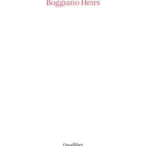 Libro Boggiano heirs di Cristiano Berti - ean 9788822921185 - Quodlibet