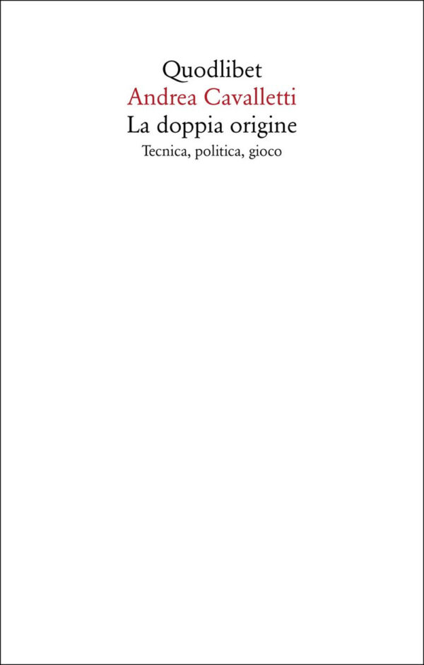 Libro doppia origine. Tecnica