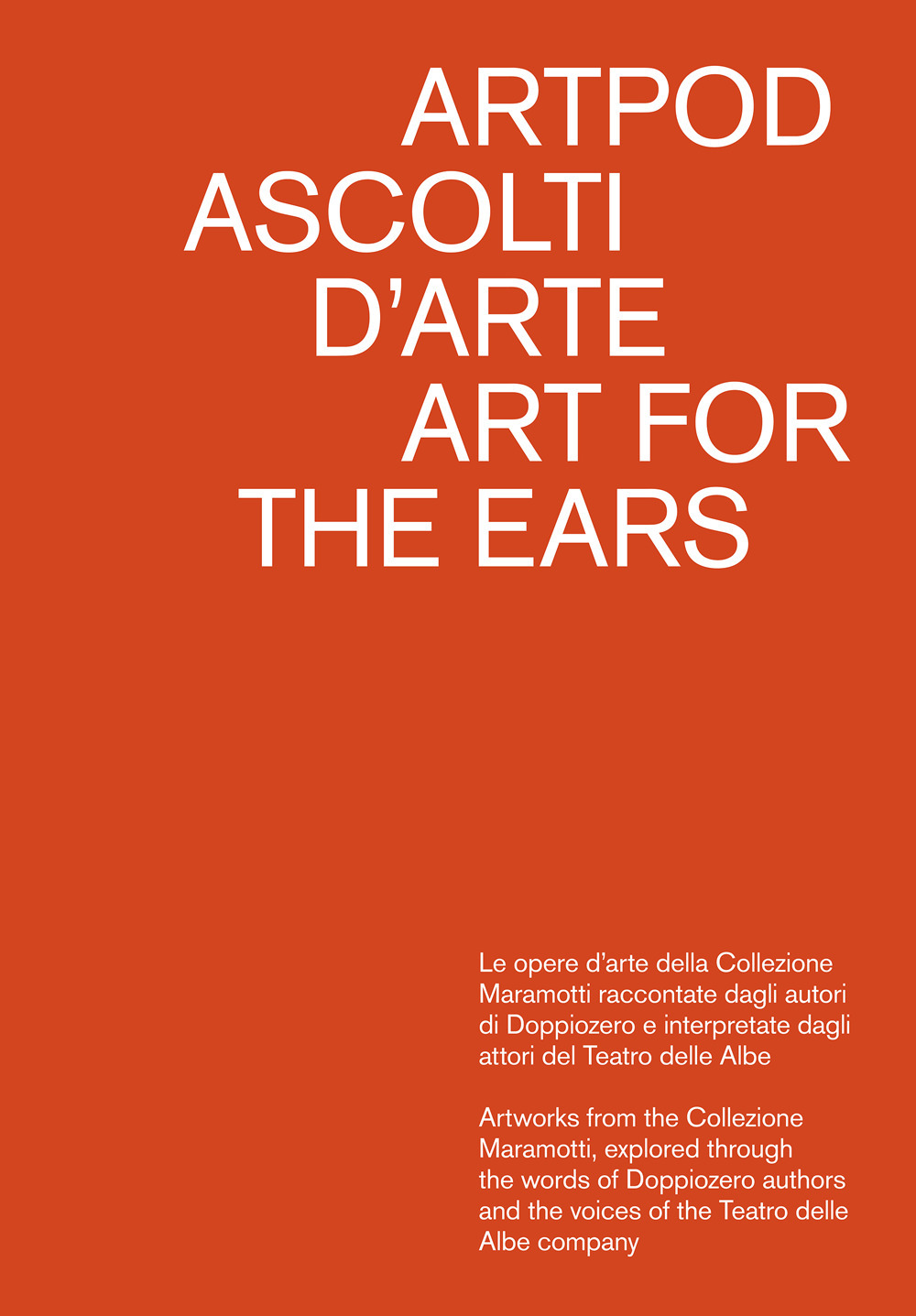 Libro Artpod. Ascolti d'arte-Art for the ears di - ean 9788822922113 - Quodlibet