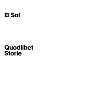 Libro Sol di Franco Scataglini - ean 9788822922380 - Quodlibet