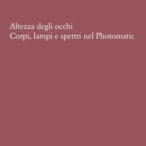 Libro Altezza degli occhi. Corpi