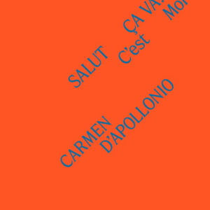 Libro Carmen D'Apollonio. Salut