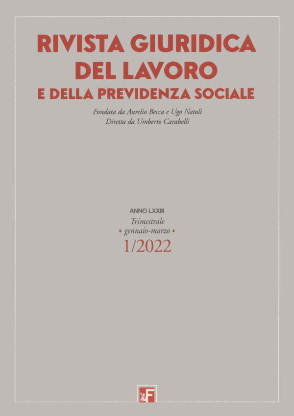 Libro Rivista giuridica del lavoro e della previdenza sociale di  - ean 9788823024076 - Futura Editrice