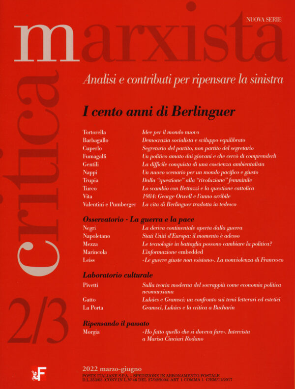 Libro Critica marxista di  - ean 9788823024137 - Futura Editrice