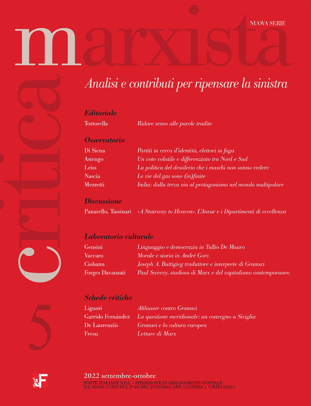 Libro Critica marxista di - ean 9788823024465 - Futura Editrice