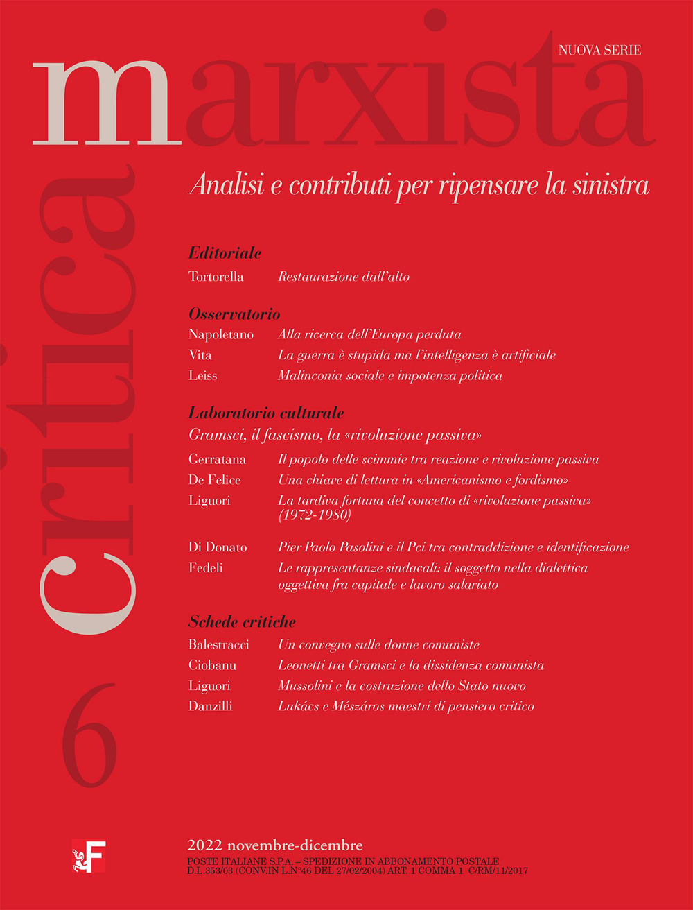 Libro Critica marxista di - ean 9788823024601 - Futura Editrice