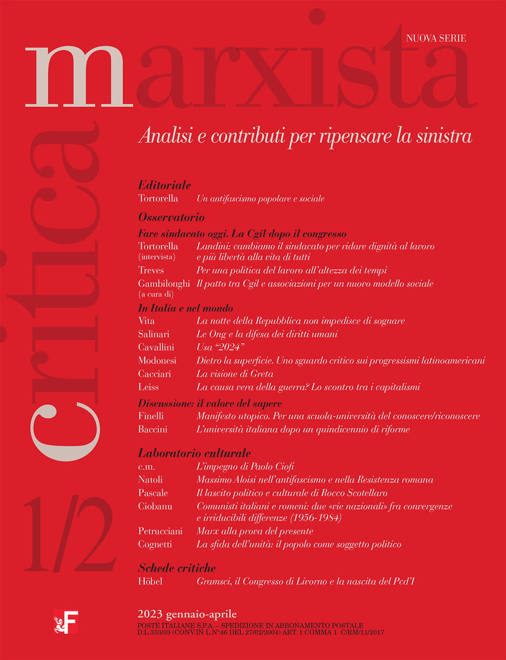 Libro Critica marxista di - ean 9788823024830 - Futura Editrice