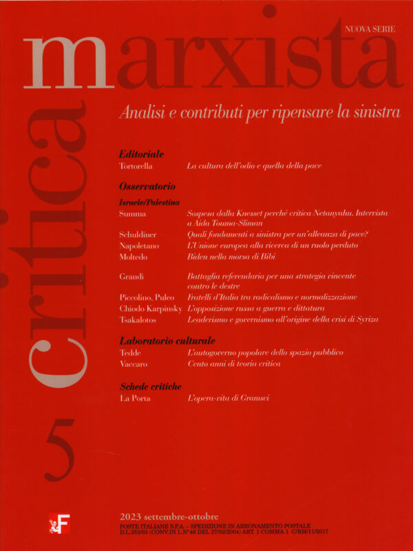 Libro Critica marxista di  - ean 9788823025172 - Futura Editrice