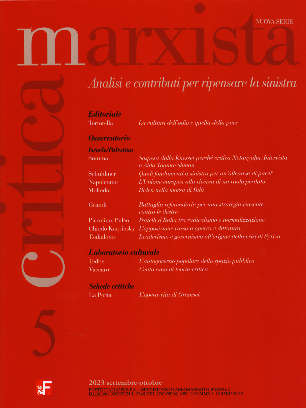 Libro Critica marxista di - ean 9788823025172 - Futura Editrice