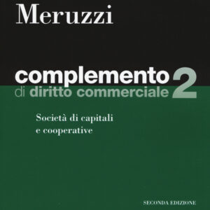 Libro Complemento di diritto commerciale di Giovanni Meruzzi - ean 9788823822856 - EGEA