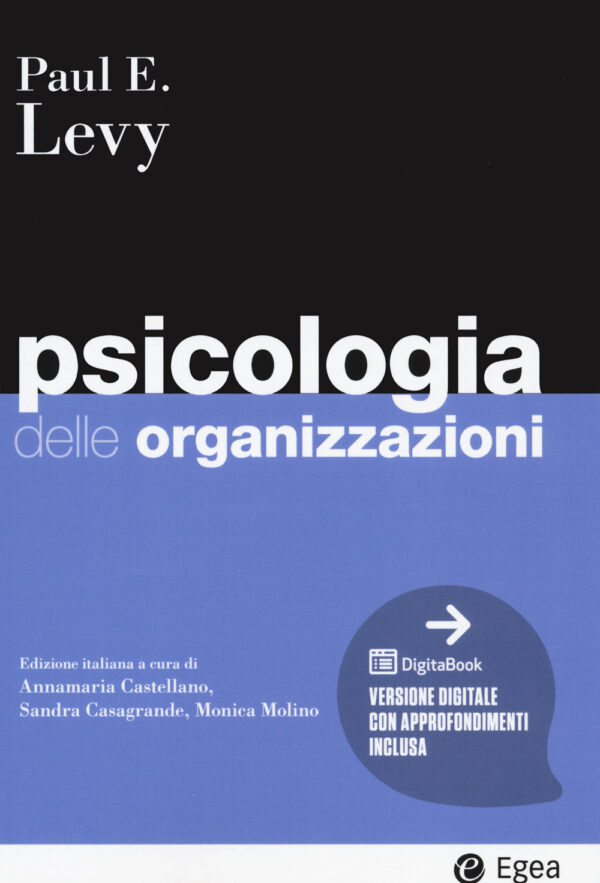 Libro Psicologia delle organizzazioni di Paul E. Levy - ean 9788823823310 - EGEA