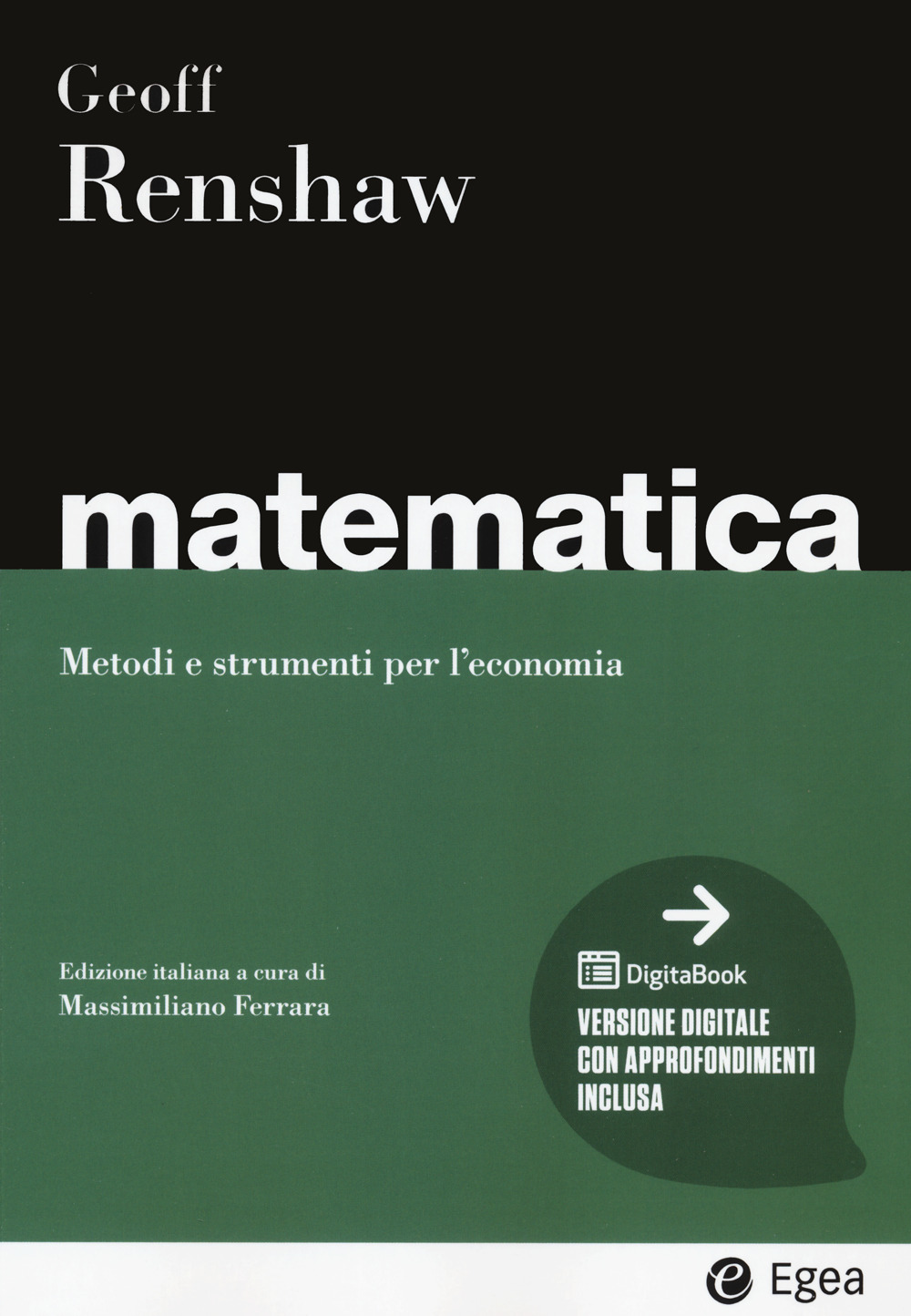 Libro Matematica di Geoff Renshaw - ean 9788823823419 - EGEA