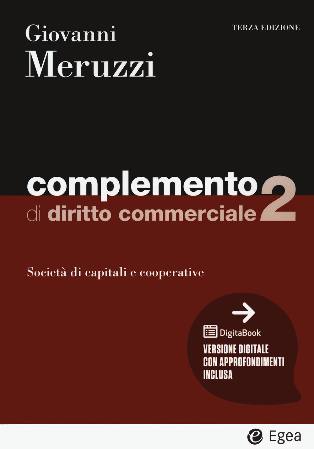 Libro Complemento di diritto commerciale di Giovanni Meruzzi - ean 9788823823563 - EGEA