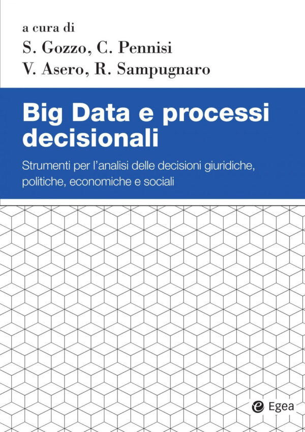 Libro Big Data e processi decisionali. Strumenti per l'analisi delle decisioni giuridiche