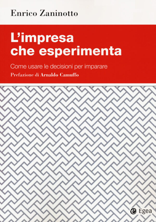Libro impresa che esperimenta. Come usare le decisioni per imparare di Enrico Zaninotto - ean 9788823847156 - EGEA