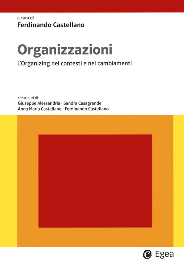 Libro Organizzazioni. L'organizing nei contesti e nei cambiamenti di Ferdinando Castellano - ean 9788823891630 - EGEA
