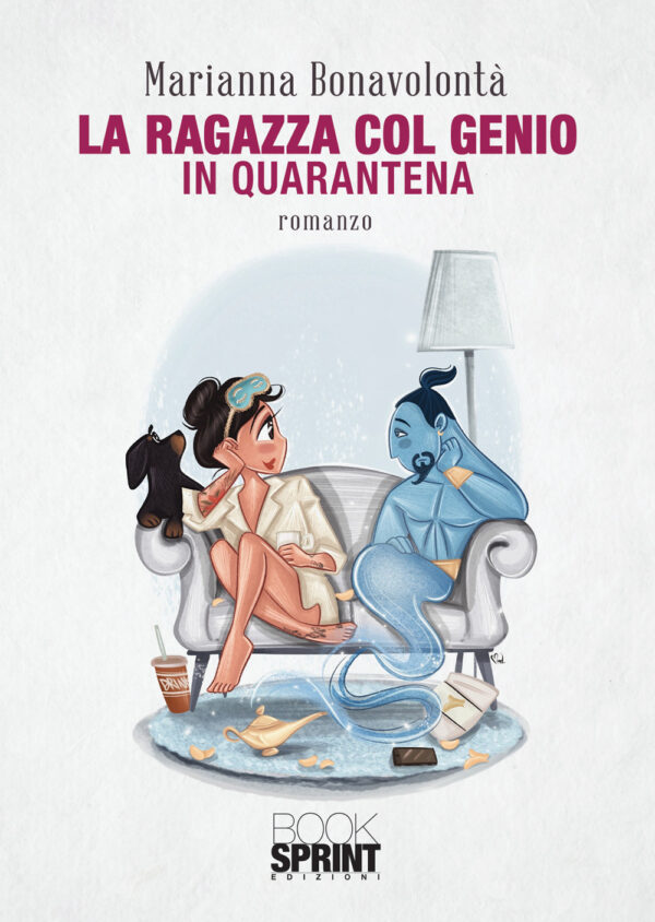 Libro ragazza col genio. In quarantena di Marianna Bonavolontà - ean 9788824950374 - BooksprintEdizioni
