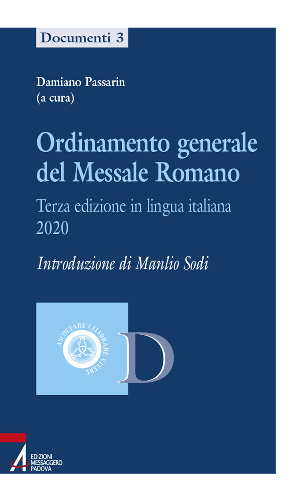 Libro Ordinamento generale del messale romano di - ean 9788825053678 - EMP - Edizioni Messaggero Padova